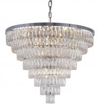  OC46C36CH - Metal & Crystal Chandelier