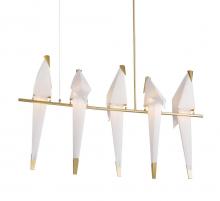  SR13 - Gold LED Chandelier