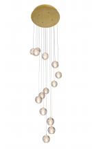  SY06C19G - Gold Chandelier