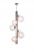  TM16SHN - Shiny Nickel Chandelier