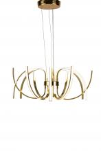  TR01 - Gold LED Chandelier