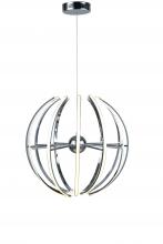  TR06 - Chrome LED Chandelier