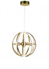  TR07 - Gold LED Chandelier