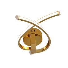  TR10 - Gold LED Wall Sconce