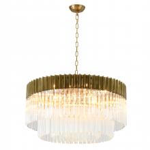  WE07C31BR - Brass Chandelier