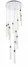  YJ02 - Chrome LED Chandelier