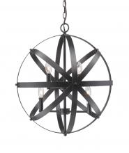  YS166 - Dark Brown Chandelier