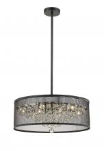  YS7800-9P - Black Chandelier