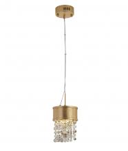  ZL13S - Metal & Crystal LED Pendant