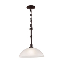  1351PL/10 - Thomas - Jackson 14'' Wide 1-Light Pendant - Oil Rubbed Bronze