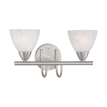  190016117 - Thomas - Tia 15.75'' Wide 2-Light Vanity Light - Matte Nickel