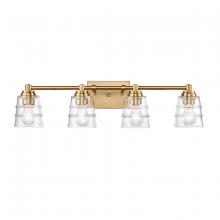 ELK Home 67973/4 - Pulsate 30.25&#39;&#39; Wide 4-Light Vanity Light - Satin Brass