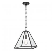 ELK Home 68204/1 - Tangent 12&#39;&#39; Wide 1-Light Pendant - Matte black