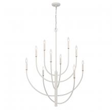 ELK Home 82019/10 - Continuance 42&#39;&#39; Wide 10-Light Chandelier - White Coral