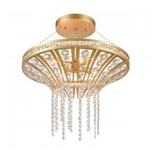 ELK Home 82227/4 - Fantania 18&#39;&#39; Wide 4-Light Chandelier - Champagne Gold