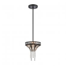 ELK Home 82235/2 - Fantania 8&#39;&#39; Wide 2-Light Mini Pendant - Matte Black