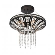 ELK Home 82237/4 - Fantania 18&#39;&#39; Wide 4-Light Chandelier - Matte Black