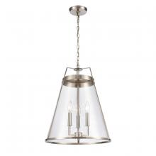 ELK Home 82265/3 - Judy 16&#39;&#39; Wide 3-Light Pendant - Satin Nickel