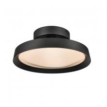  85075/LED - Nancy 13.75'' Wide LED Semi Flush Mount - Matte Black