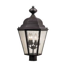 ELK Home 8903EP/75 - Thomas - Cotswold 18&#39;&#39; High 4-Light Outdoor Post Light - Oil Rubbed Bronze
