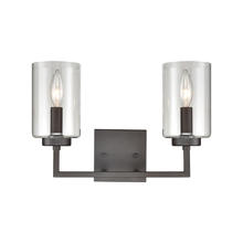  CN240121 - Thomas - West End 14.5'' Wide 2-Light Vanity Light - Oil Rubbed Bronze