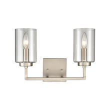  CN240122 - Thomas - West End 14.5'' Wide 2-Light Vanity Light - Brushed Nickel