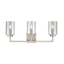  CN240132 - Thomas - West End 23'' Wide 3-Light Vanity Light - Brushed Nickel