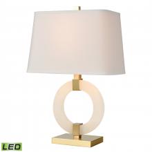 ELK Home D4523-LED - Envrion 23&#39;&#39; High 1-Light Table Lamp - Honey Brass - Includes LED Bulb