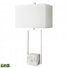 ELK Home H0019-8018-LED - Dunstan Mews 31&#39;&#39; High 1-Light Table Lamp - Chrome - Includes LED Bulb
