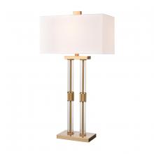 ELK Home H0019-9567 - Roseden Court 34&#39;&#39; High 1-Light Table Lamp - Aged Brass