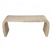  H0895-10851 - Clip Coffee Table - White Burl