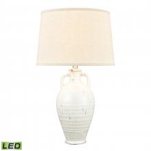 ELK Home S0019-7990-LED - Gallus 27&#39;&#39; High 1-Light Table Lamp - White - Includes LED Bulb