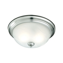 ELK Home SL869178 - Thomas - Ceiling Essentials 12&#39;&#39; Wide 1-Light Flush Mount - Brushed Nickel