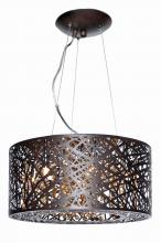  E21309-10BZ/BUL - Inca-Multi-Light Pendant