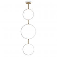  E24321-WTGLD - Hoopla-Chandelier